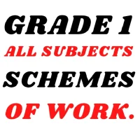 Grade 1 All schemes of work.